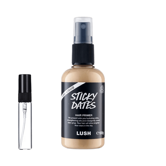 Decants de Lush - Sticky Dates Hair Primer original Chile | DecantsTalca