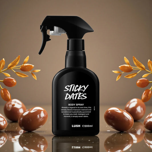 Decants de Lush - Sticky Dates Body Spray original Chile | DecantsTalca