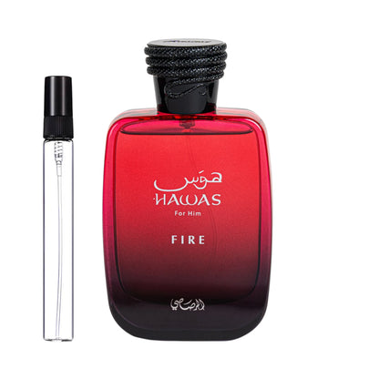 Decants de Rasasi - Hawas Fire original Chile | DecantsTalca