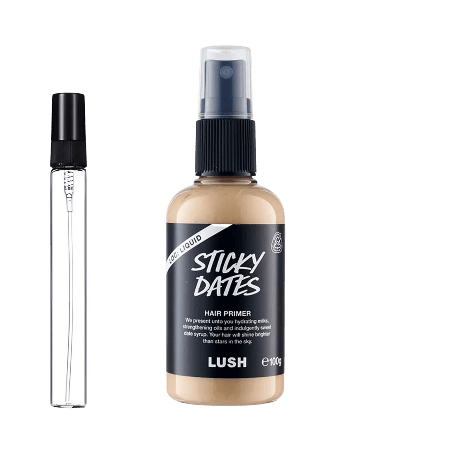 Decants de Lush - Sticky Dates Hair Primer original Chile | DecantsTalca