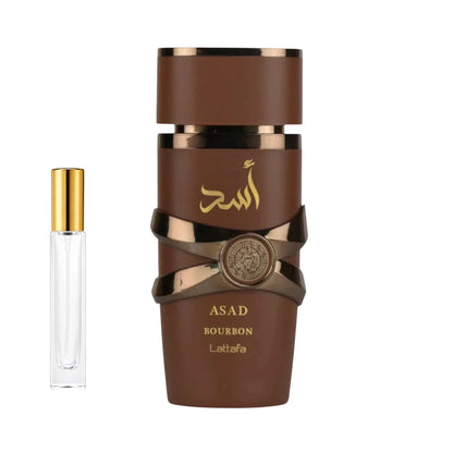 Decants de Lattafa - Asad bourbon