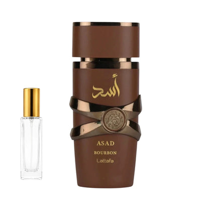 Decants de Lattafa - Asad bourbon