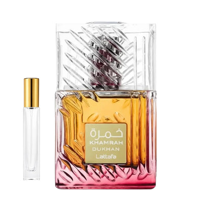Decants de Lattafa - Khamrah Dukhan