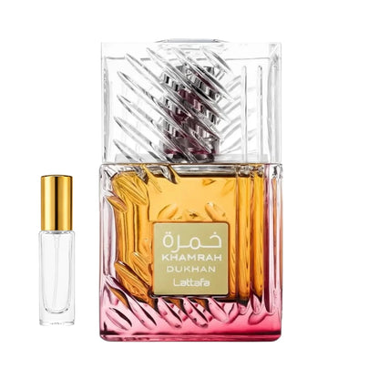 Decants de Lattafa - Khamrah Dukhan
