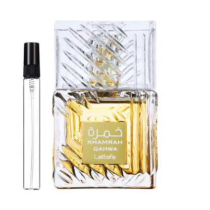 Decants de Lattafa - Khamrah Qahwa