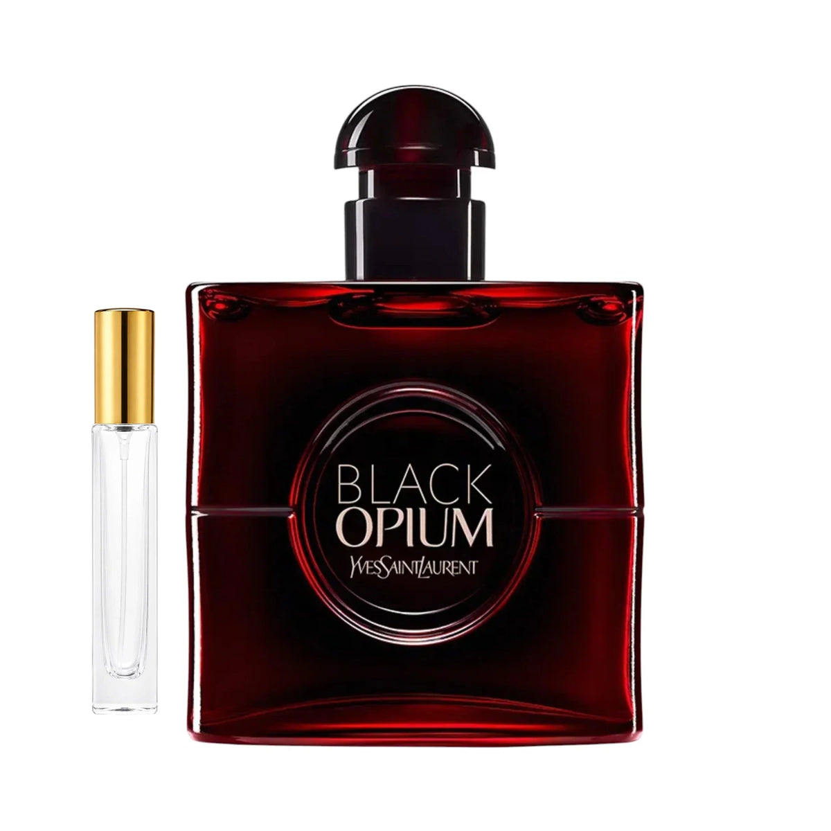 Decants de Yves Saint Laurent - Black opium over red