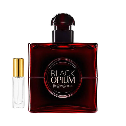 Decants de Yves Saint Laurent - Black opium over red