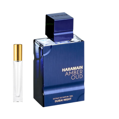 Decants de Al haramain - Amber Oud Dubai night