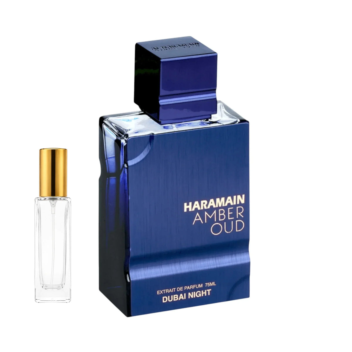 Decants de Al haramain - Amber Oud Dubai night