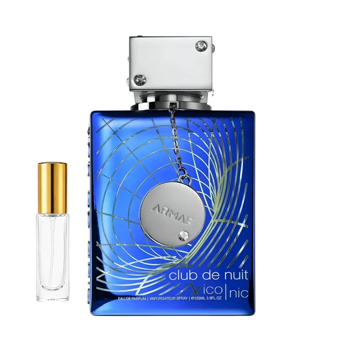 Decants de Armaf - Club de Nuit blue iconic