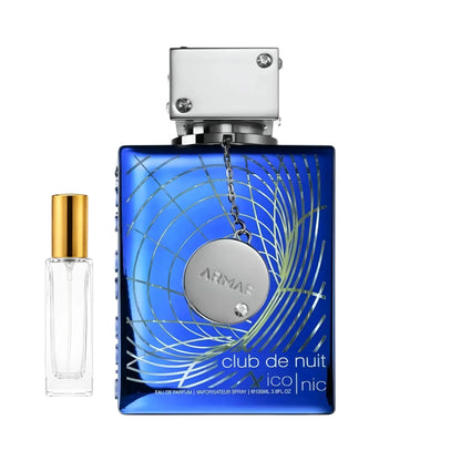Decants de Armaf - Club de Nuit blue iconic
